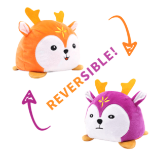 Peluche Réversible Cerf